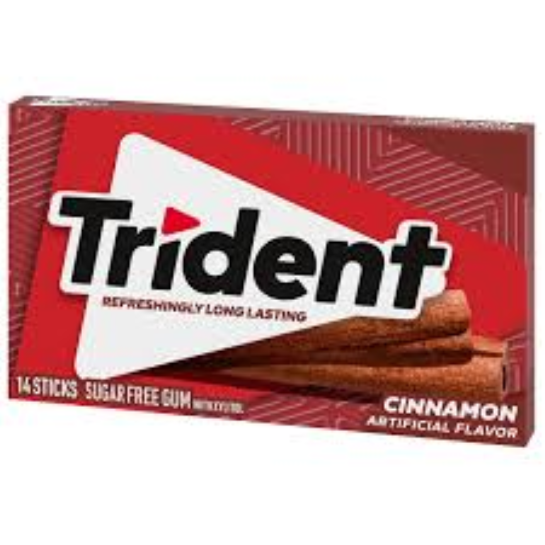 TRIDENT CINNAMON FLAVOUR 1.9G